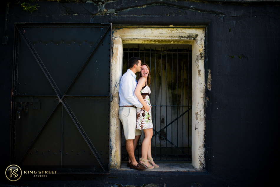 engagement pictures in sullivans island by charleston wedding photographers king street studios